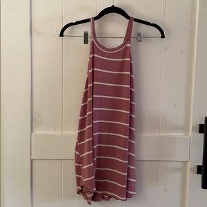 Mauve Striped Tank